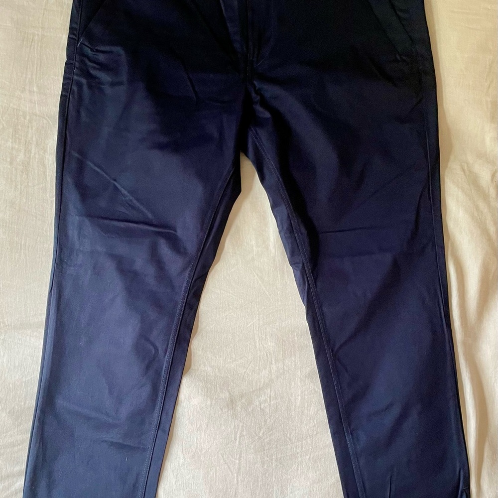 G-Star Men's Navy Bronson Slim Chinos